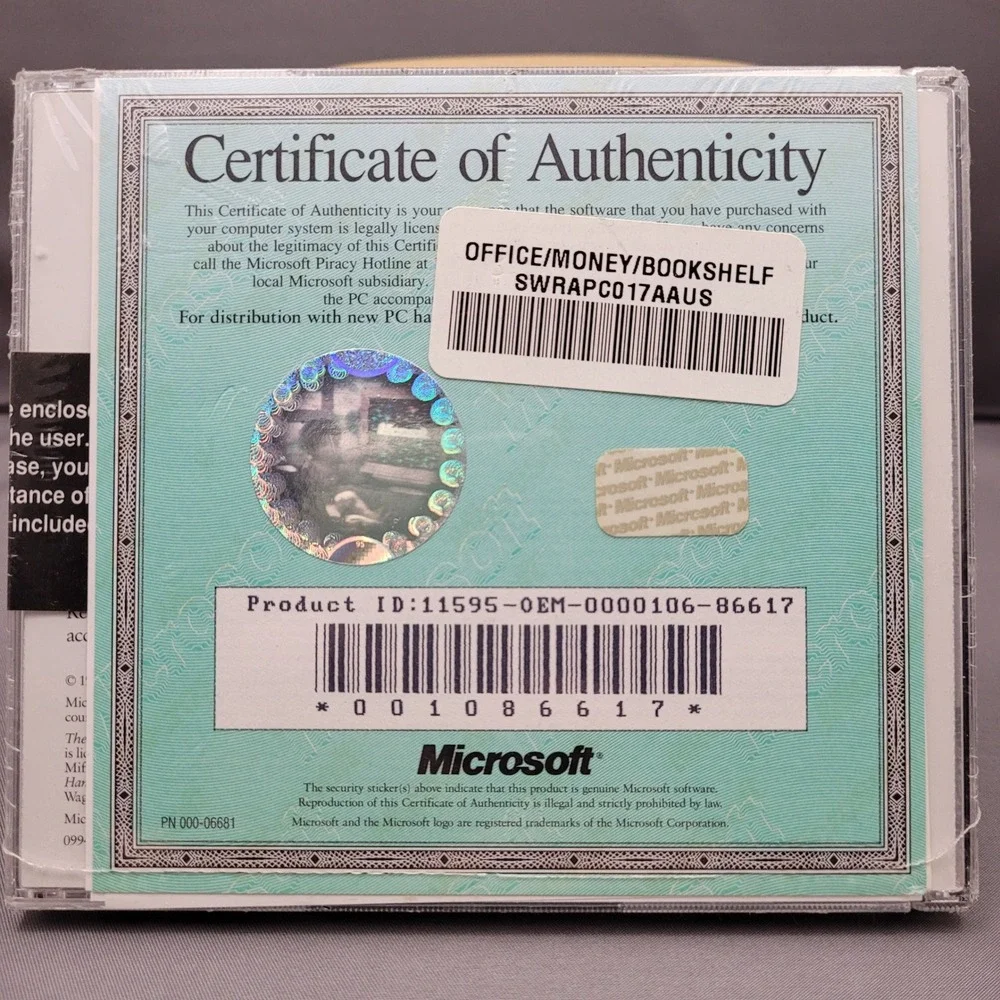 Office Professional & Bookshelf by Microsoft (CD-ROM, 1994) *SEALED*